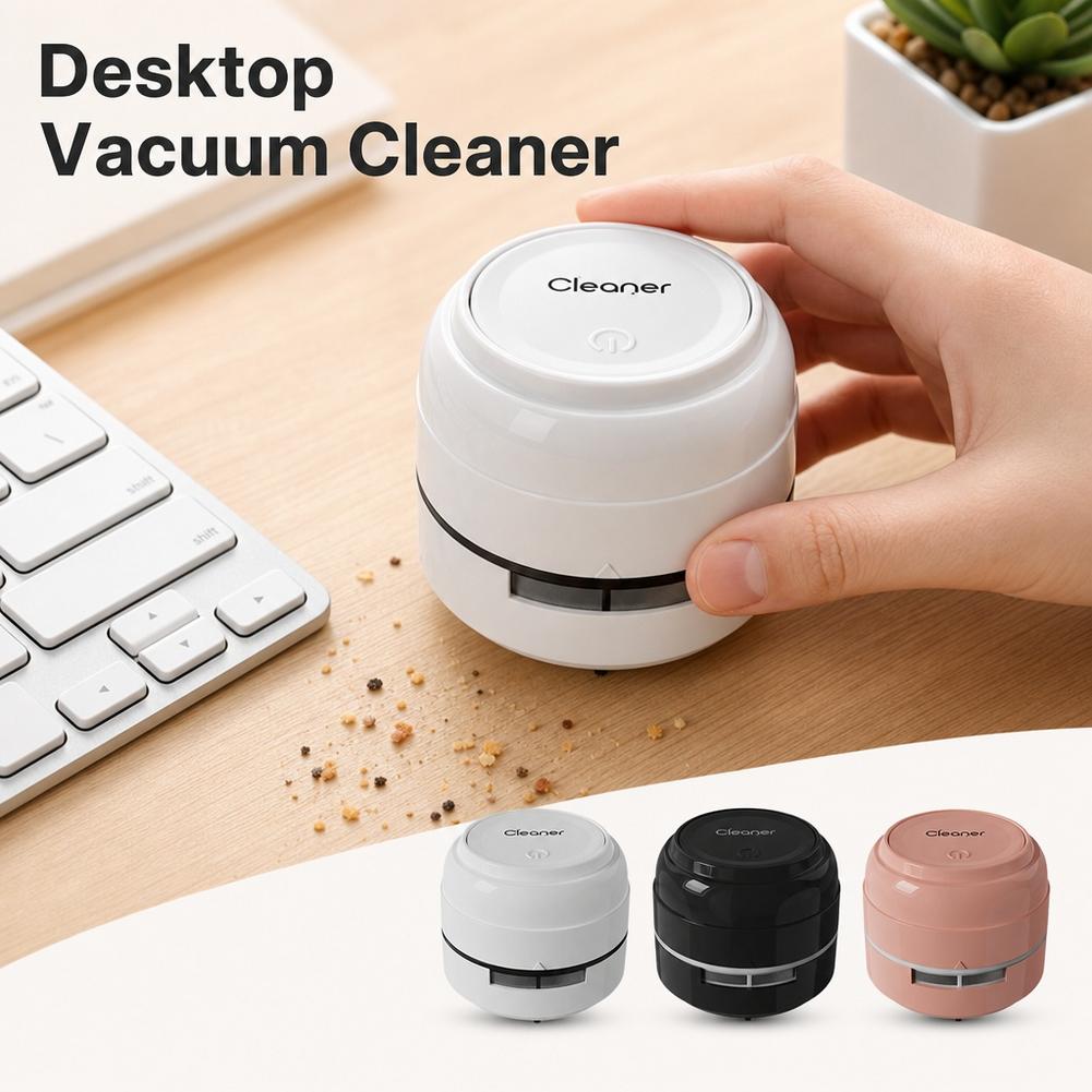 Mini Desktop Vacuum Cleaner For Eraser Dust - Desktop Vacuum Cleaner Mini Wireless Portable