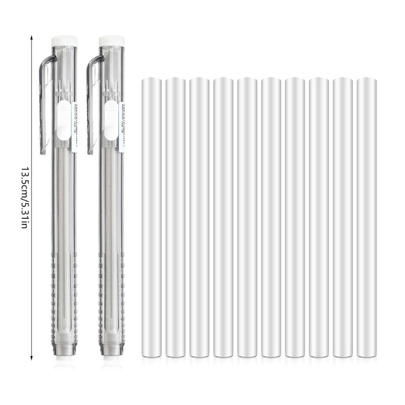 12 Pieces Retractable Mechanic - огляд і ціна Retractable Eraser Pen Click