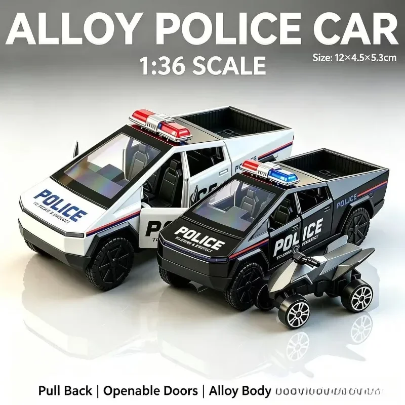 New 1:36 Police Pickup Alloy C - огляд і ціна Desk Accessories