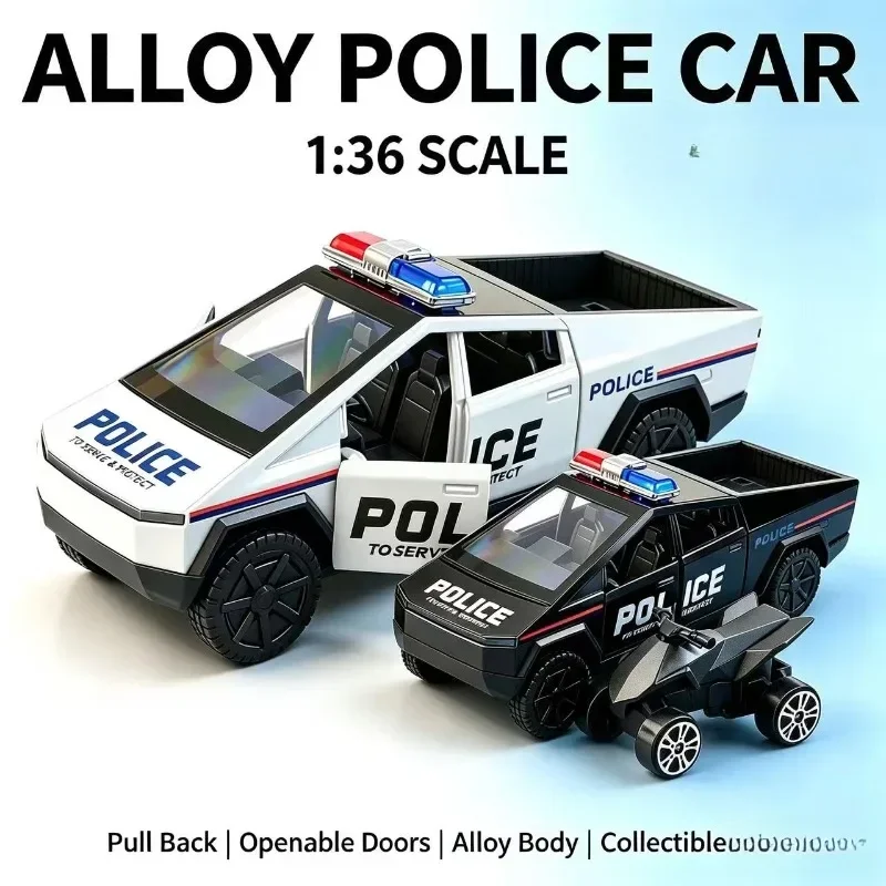 New 1:36 Police Pickup Alloy C - огляд і ціна Desk Accessories