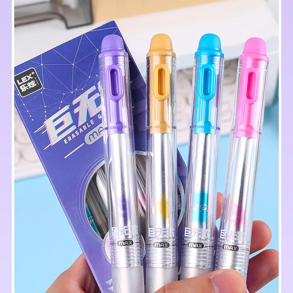 4-Pack Retractable Erasable Ge - огляд і ціна Retractable Eraser Pen Click