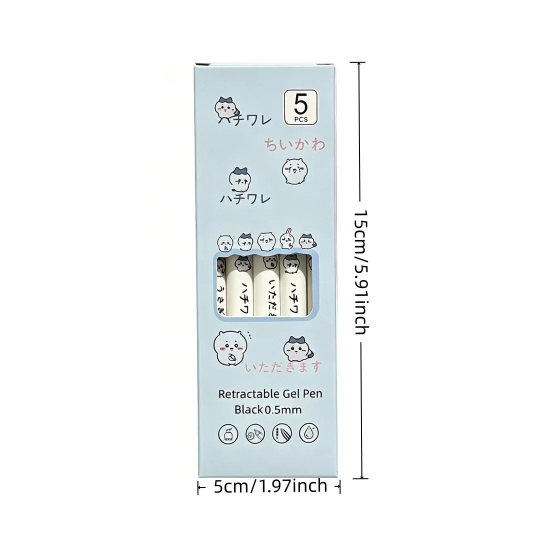 Cute Chiikawa Gel Pen Set | 0. - огляд і ціна School Supplies